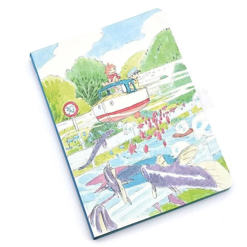 Studio Ghibli Ponyo Notebook Ponyo & Sosuke Officiële Notitieboek