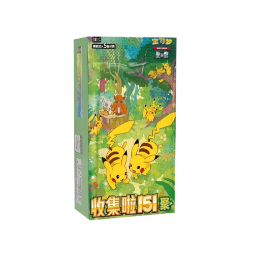 Pokémon 151C Gathering 4.0 Slim Booster Box Simplified Chinese