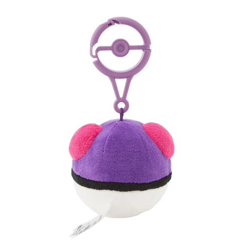 Master Ball Plush Key Chain – Officiële Pokémon Center Japan Sleutelhanger