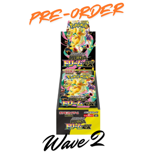 Pokémon MEGA Dream EX Booster Box – Japanese High Class Pack