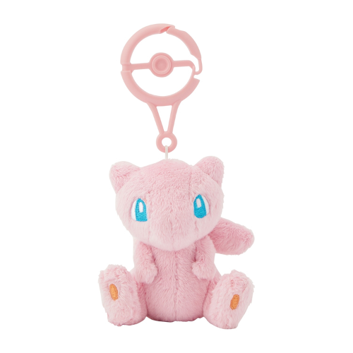 Mew Mascot with Carabiner – Officiële Pokémon Center Japan Sleutelhanger