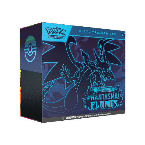 Pokémon TCG: Mega Evolution – Phantasmal Flames Elite Trainer Box (Pre-Order)