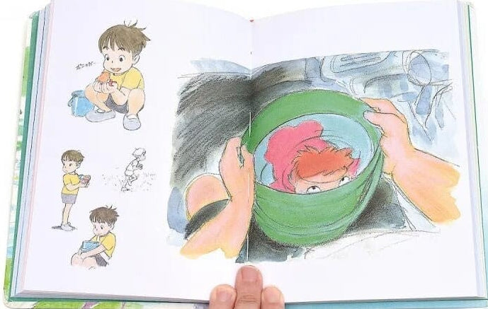 Studio Ghibli Ponyo Notebook Ponyo & Sosuke Officiële Notitieboek
