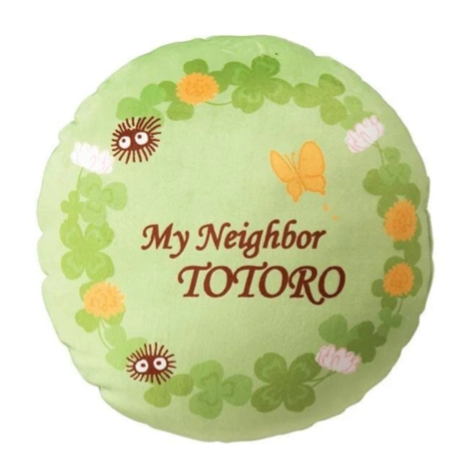 Totoro Kussen Groen – Studio Ghibli My Neighbor Totoro Kussen Rond – Officiële Studio Ghibli