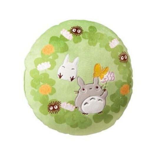 Totoro Kussen Groen – Studio Ghibli My Neighbor Totoro Kussen Rond – Officiële Studio Ghibli