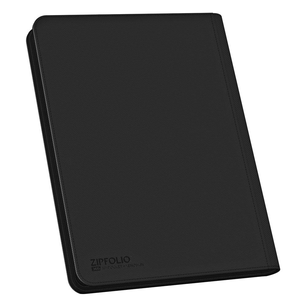 Ultimate Guard Zipfolio 360 - 18-Pocket Xeno Skin Binder Black