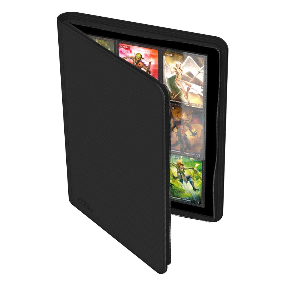Ultimate Guard Zipfolio 360 - 18-Pocket Xeno Skin Binder Black
