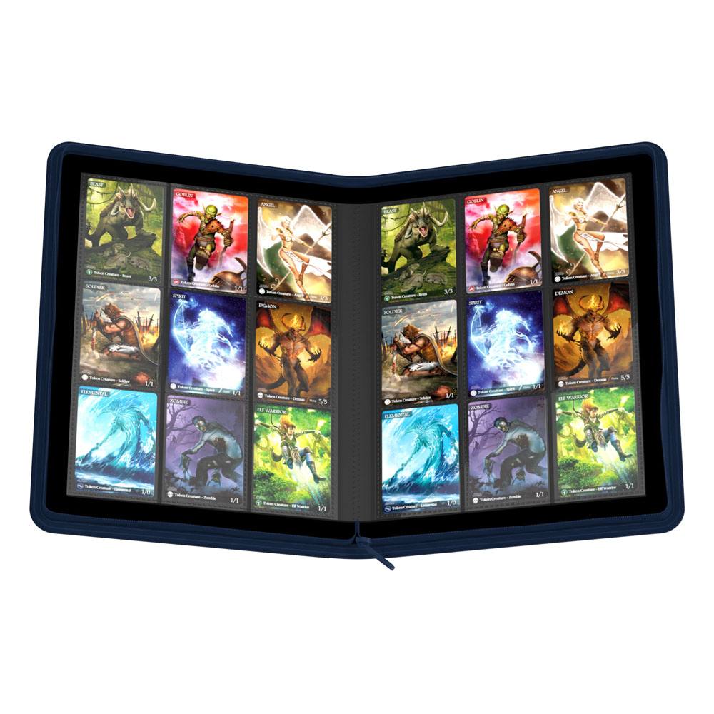 Ultimate Guard Zipfolio 360 - 18-Pocket Xeno Skin Binder Blue