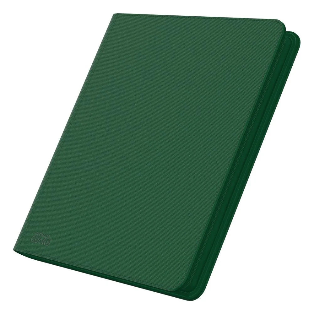 Ultimate Guard Zipfolio 360 -18-Pocket Xeno Skin Binder  Green Card Portfolios Ultimate Guard