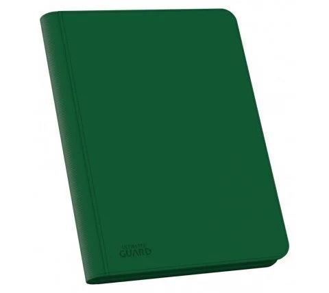 Ultimate Guard Zipfolio 360 -18-Pocket Xeno Skin Binder  Green Card Portfolios Ultimate Guard