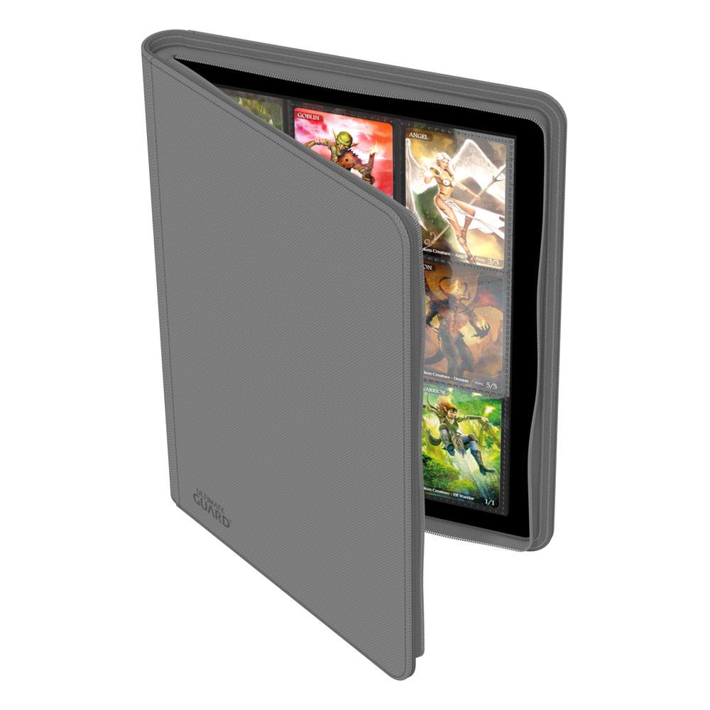 Ultimate Guard Zipfolio 360 - 18-Pocket Xeno Skin Binder Grey