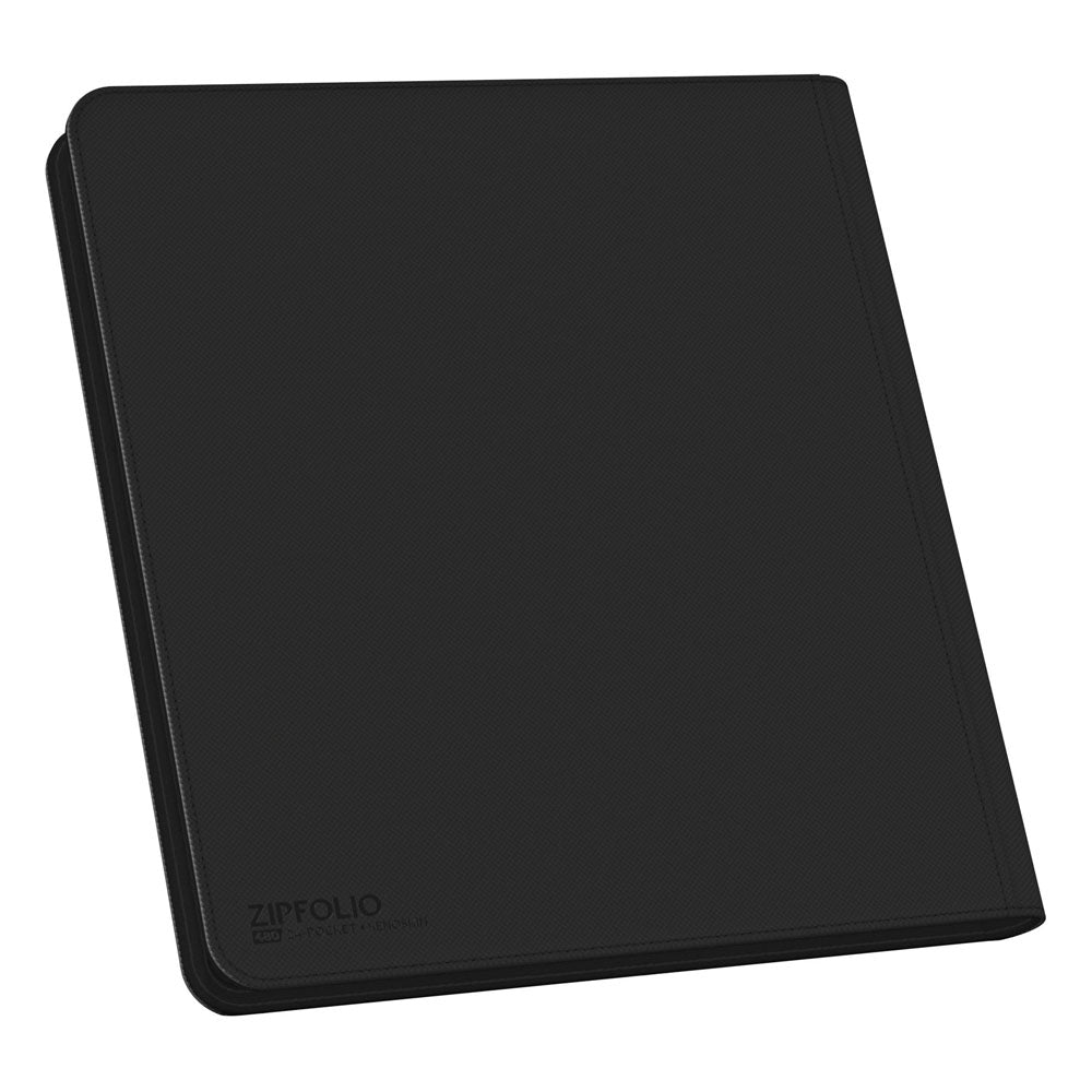 Ultimate Guard Zipfolio 480 - 24-Pocket XenoSkin (Quadrow) - Black Binder