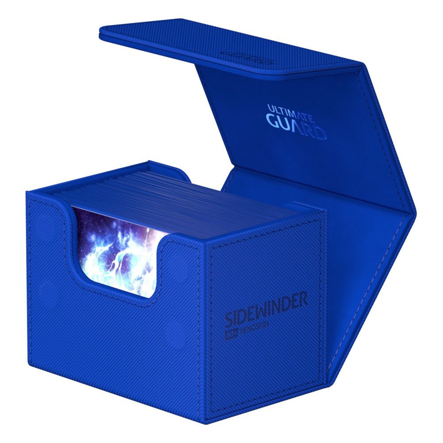 Ultimate Guard Sidewinder Deck Box 80+ Xenoskin – Blue