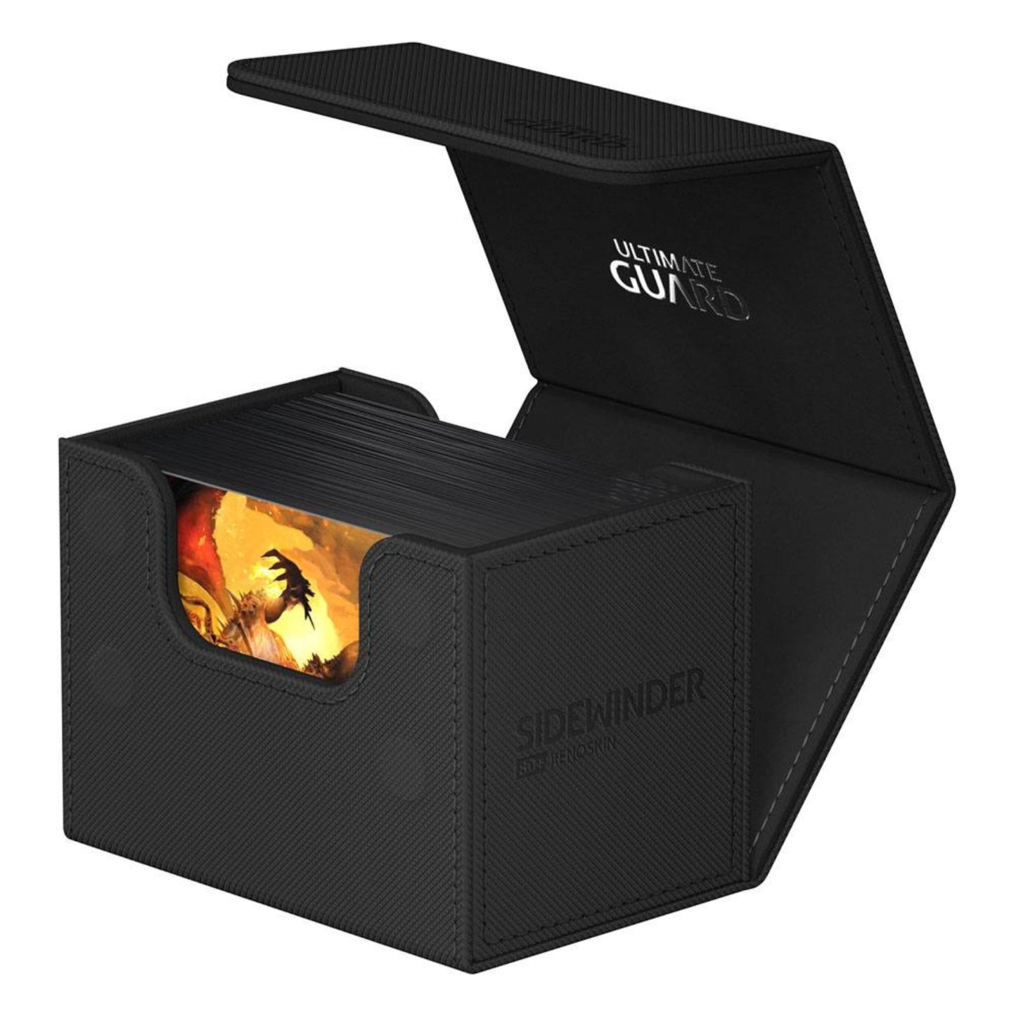 Ultimate Guard Sidewinder Deck Box 80+ Xenoskin – Zwart