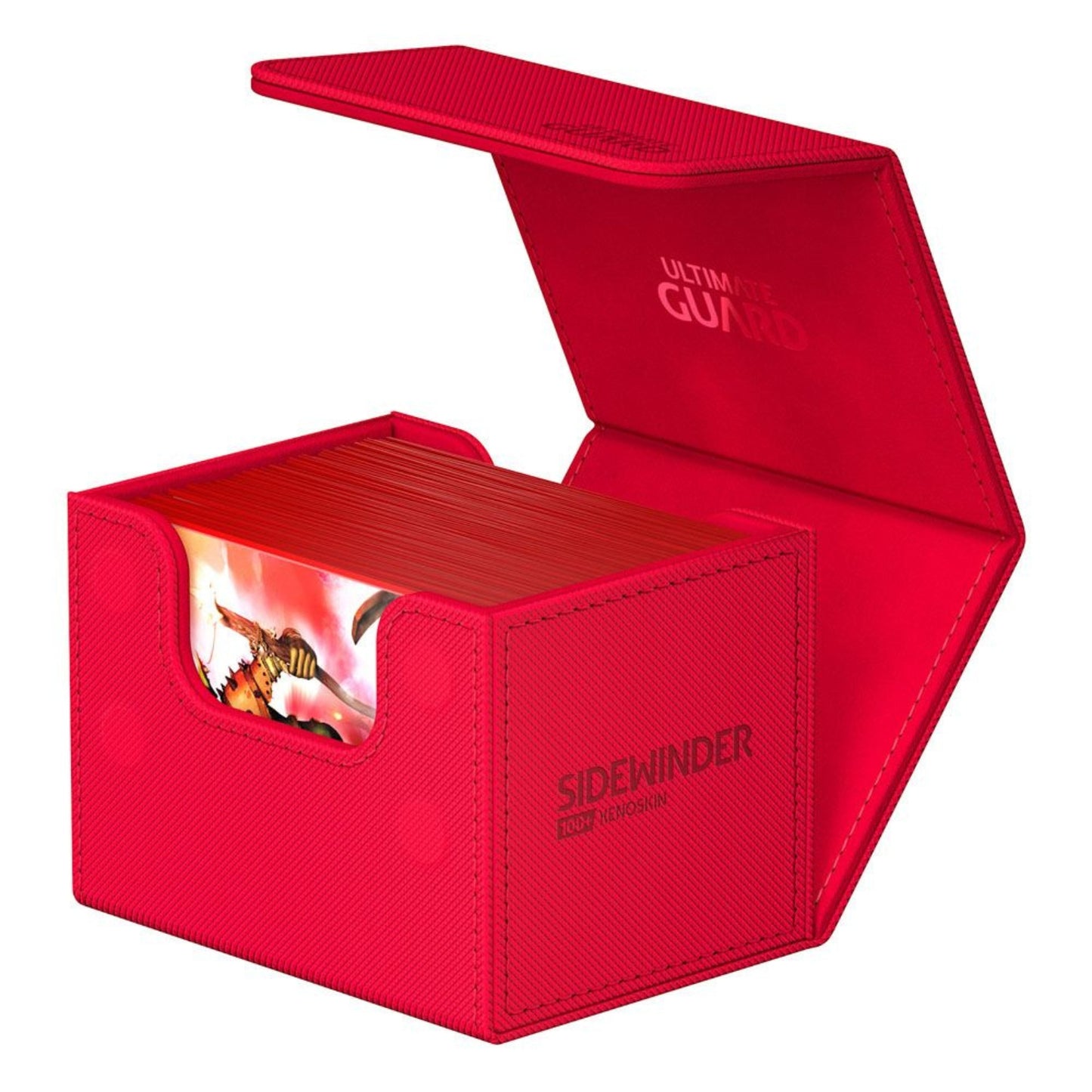 Ultimate Guard Sidewinder Deck Box 80+ Xenoskin – Red