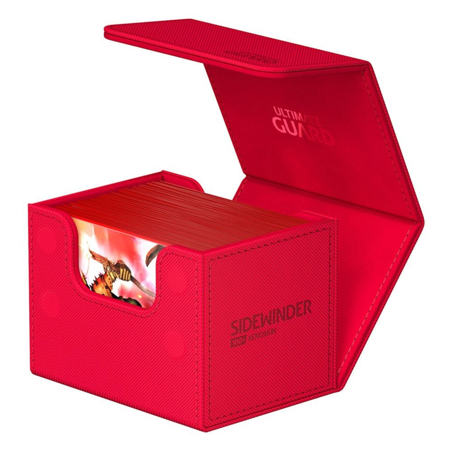 Ultimate Guard Sidewinder Deck Box 80+ Xenoskin – Red