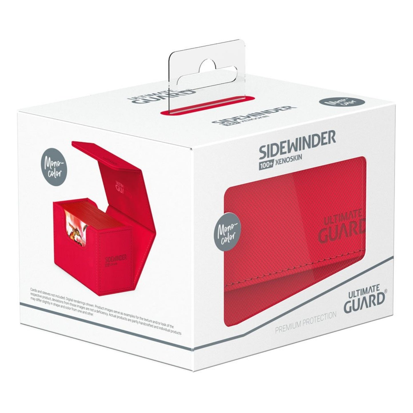 Ultimate Guard Sidewinder Deck Box 80+ Xenoskin – Red