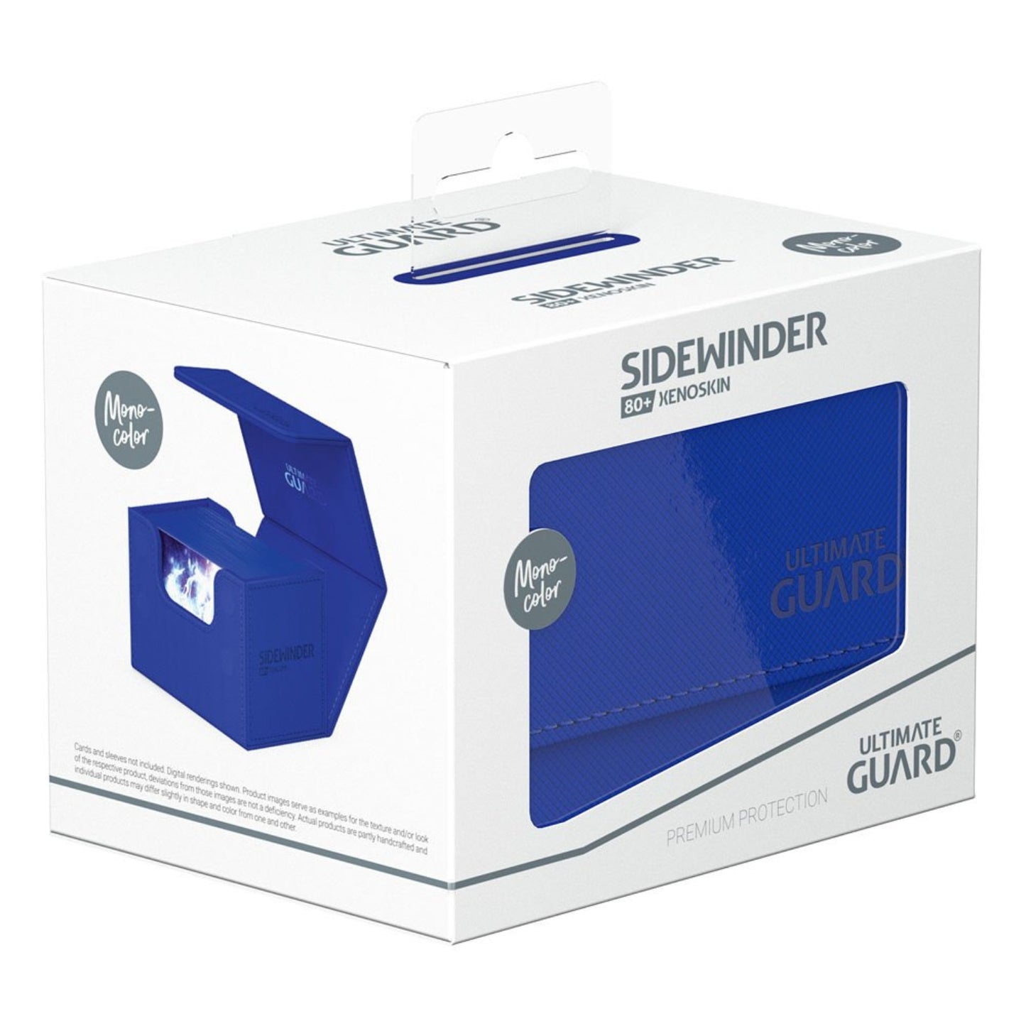 Ultimate Guard Sidewinder Deck Box 80+ Xenoskin – Blue