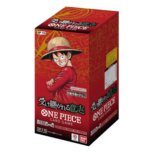 ONE PIECE Card Game – Inherited Will Booster Box (OP-13) – Japans