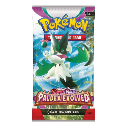 Pokémon Scarlet & Violet Paldea Evolved Booster booster pack